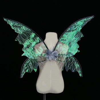 Fairy Wings Angel Cosplay Halloween Party Dress Up Festival Rave Women